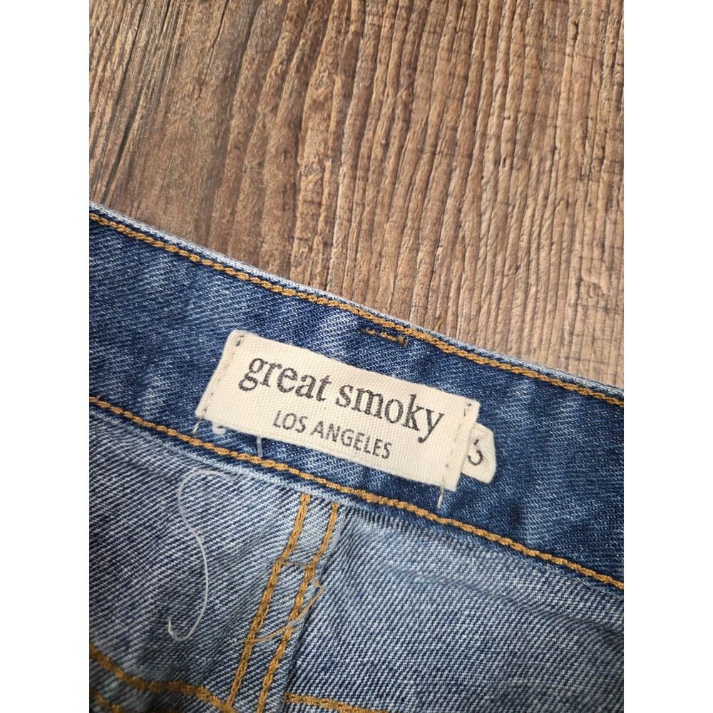 Great Smoky Los Angeles Straight Leg Medium Wash Jeans Size 3 - Picture 3 of 5